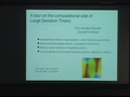 Image for A Tour on the Computational Side of Large Deviation Theory