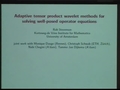 Image for Adaptive tensor product wavelet methods for solving well-posed operator equations