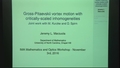Image for Gross-Pitaevskii Vortex Motion with Critically-scaled Inhomogeneities