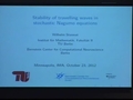 Image for Stability of travelling waves in stochastic Nagumo equations