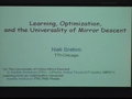 Image for Optimization, Learning and the Universality of Mirror Descent