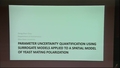 Image for Parameter uncertainty quantification using surrogate models applied to a spatial model of yeast mating polarization