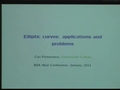 Image for Elliptic curves: problems and applications