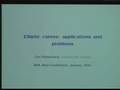 Image for Elliptic curves: problems and applications
