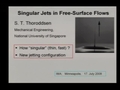 Image for Singular jets in free-surface flows