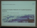 Image for Control of Complex Networks of Coupled Dynamical Systems