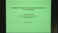 Image for Regularity of Solutions of Delay Differential Equations: Cˆž versus Analytic