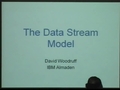 Image for Tutorial: The Data Stream Model