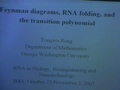 Image for Feynman Diagrams, RNA Folding, and the Transition Polynomial