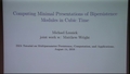 Image for Computing Minimal Presentations of Bipersistence Modules in Cubic Time
