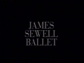 Image for James Sewell Ballet Promotional Video Not for Broadcast