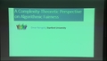 Image for A Complexity-Theoretic Perspective on Algorithmic Fairness