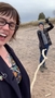 Image for Adeline and Shana taking a social distancing walk at the Park Point beach