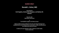 Image for Interview with Dr. Ronald Schut