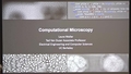 Image for Computational Microscopy