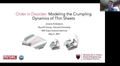 Image for Order in Disorder: Modeling the Crumpling Dynamics of Thin Sheets