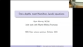 Image for Data depths meet Hamilton-Jacobi equations