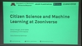 Image for Citizen Science and Machine Learning at Zooniverse