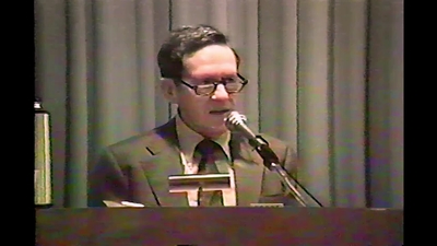 1988-01-04 Leo Marx DAAP Lecture Series : Envisioning Alternative ...