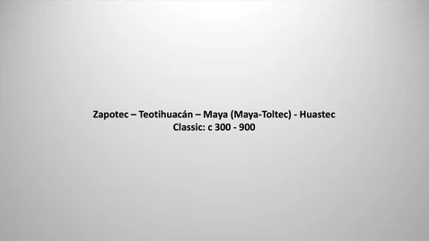 Thumbnail for ARTH 1090: Maya et al.