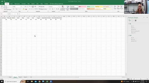 Thumbnail for Line Graphs in Excel