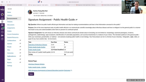 Thumbnail for 1153 - Signature Assignment - pt 2 - Public Health Guide Content Outline