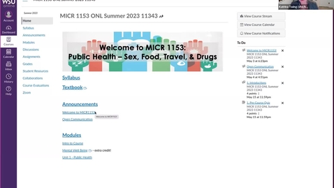 Thumbnail for Schedule and Assignments