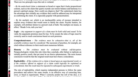 Thumbnail for POLS 1100 CRITICAL THINKING, THE SCIENTIFIC METHOD, LIFE, THE UNIVERSE, AND EVERYTHING...