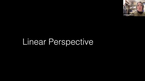Thumbnail for Lecture: Linear Perspective