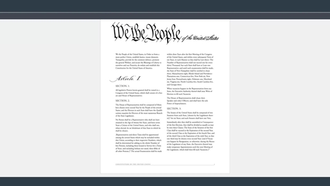 Thumbnail for POLS 1100 THE 7 ARTICLES OF THE CONSTITUTION