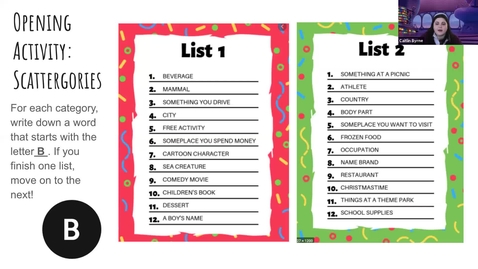 Thumbnail for Language Arts (AM) 