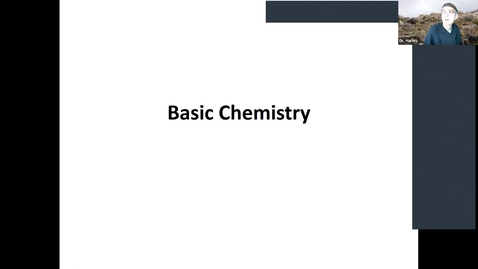 Thumbnail for entry BTNY 2104: Chemistry for Botanists, part 1; Basic Chemistry. 2021_01_15