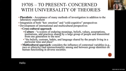 Thumbnail for What is social psychology? What are major areas, themes, and motives?