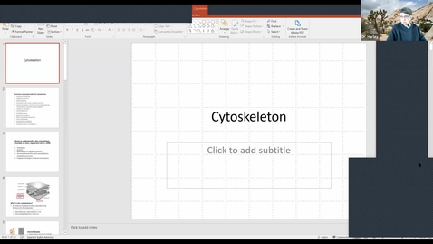 Thumbnail for BTNY 3153  2012_02_17: Cytoskeleton (complete); start DNA Structure and Replication