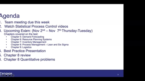 Thumbnail for SCM 3050 Fall 2023 VTL WEEK 8