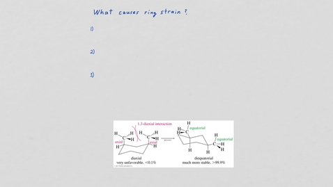 Thumbnail for entry Note Aug 18, 2020 Conformations and stability of cyclic compounds.mov