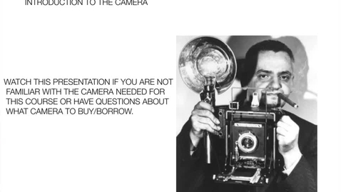 Thumbnail for Camera Basics Presentation