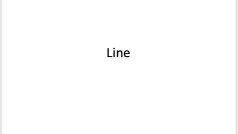 Thumbnail for Line Presentation  - Quiz