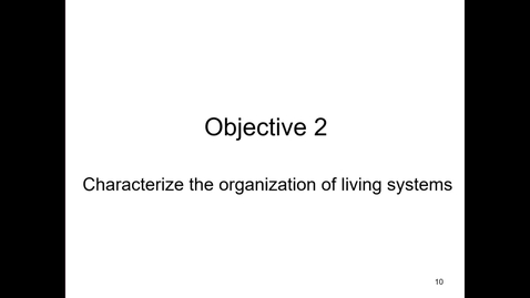 Thumbnail for Ch1 Obj2 ZOOL 1110 August 24th 2020, 5:38:26 pm - Quiz
