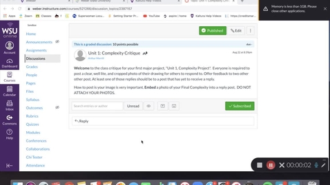 Thumbnail for How to embed images in a discussion