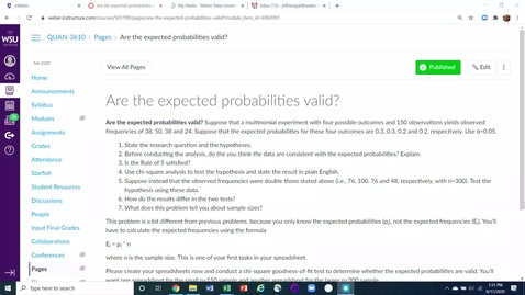 Thumbnail for entry 3610 Are the expected probabilities valid?