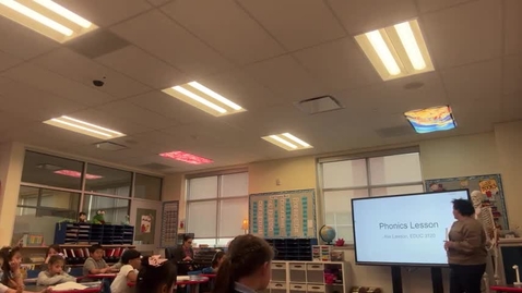 Thumbnail for Phonics Lesson Part 1