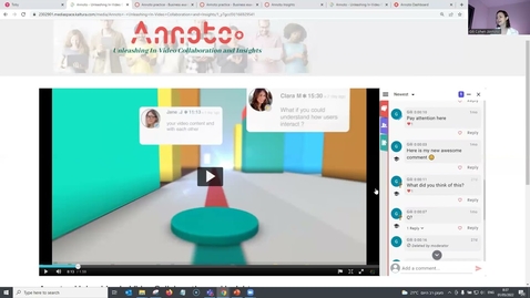 Thumbnail for Annoto introduction - Weber State University