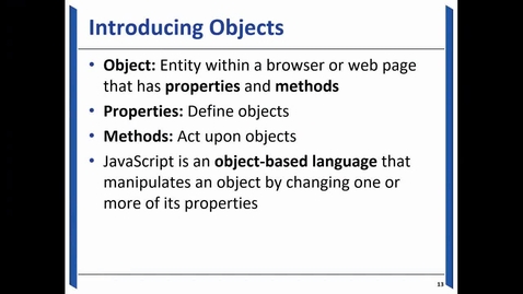 Thumbnail for entry 4-Understanding Objects, Properties, and Methods in JavaScript