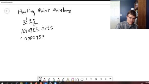 Thumbnail for entry 11 Floating point scientific notation