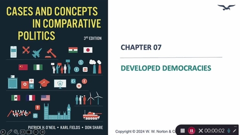 Thumbnail for POLS 2200 Developed Democracies Lecture 1a