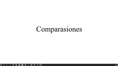 Thumbnail for Cap. 6 Comparaciones - Quiz
