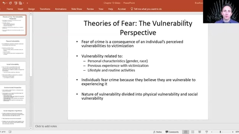 Thumbnail for Fear of Crime