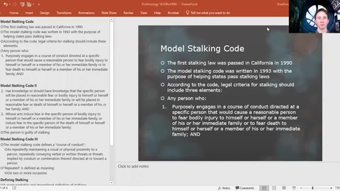 Thumbnail for Stalking