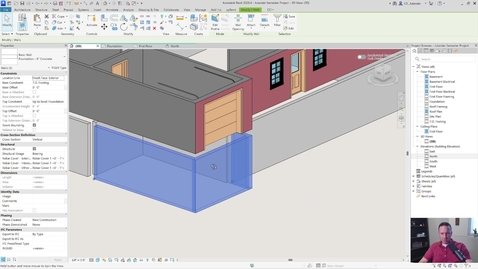 Thumbnail for ARCH 1350 - Foundation Walls 1 - Drawing Structural Walls